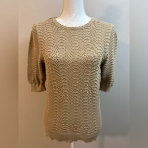 Loft Tan Sweater Size Medium